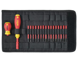 Screwdriver and bit set slimVario