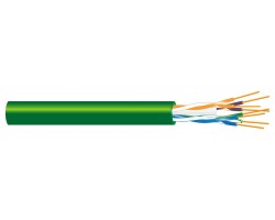Cable U-UTP 6A 4x2xAWG23/1 LSZH