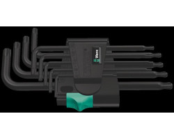 967/9 TX 1 L-key set, BlackLaser, 9 pieces