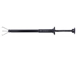 ESD claw-type gripper with 3 hardened wire claws