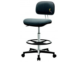 ESD chair CLASSIC / high with foot-plate
