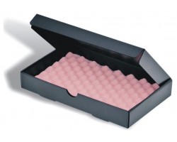 Labbox S ESD box with antistatic profiled foam