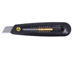 ESD cutter knife with dissipative body