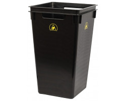 Conductive 40L waste bin