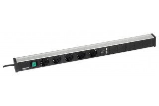  - Power rail 683, 5 sockets + switch + 2xUSB