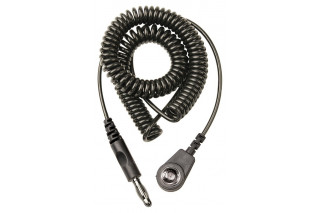  - Coiled Cord, 2M, 10mm Socket/4mm Plug