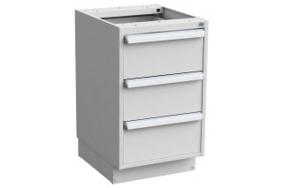  - ESD 45/66-7 drawer unit 3-drawer, plinth