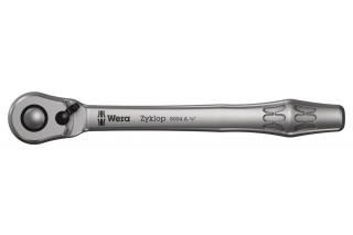 WERA - 8004 A Cliquet Zyklop Metal avec levier d'inversion,  1/4''