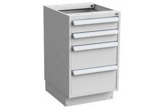  - ESD 45/66-6 drawer unit on 4-drawer, plinth