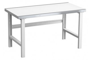  - Workshop bench vinyl top with steel edges fixed