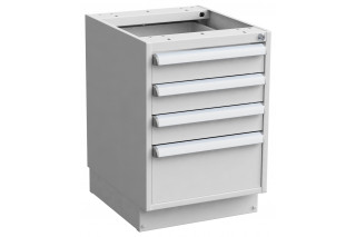  - ESD 45/56-3 drawer unit on 4-drawer,  plinth