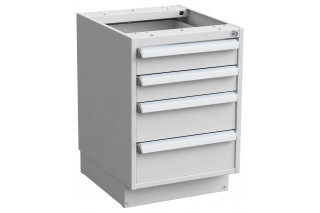  - ESD 45/56-2 drawer unit on 4-drawer, plinth