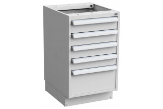  - ESD 45/66-5 drawer unit on 5-drawer, plinth