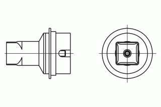 WELLER - Nozzle 4 heated sides NQ05