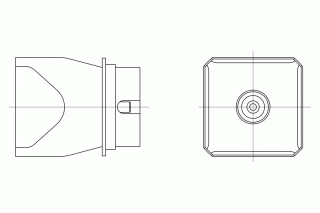 WELLER - Nozzle 4 heated sides NQ40