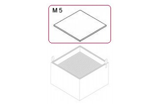 WELLER - Filtre poussières moyenne M5 pour Zero Smog 6V & 20T (10x)