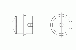 WELLER - Hot air round nozzle NR05