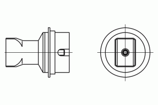 WELLER - Nozzle 2 heated sides ND10