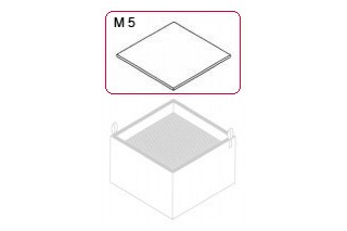 WELLER - Filtre medium pour poussières M5 pour Zero Smog 4V (10x)