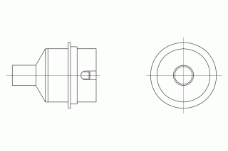 WELLER - Hot air round nozzle NR10