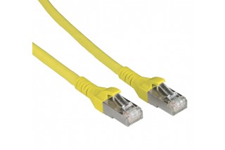 METZ CONNECT - Cordon de brassage Cat 6A 10G AWG26 jaune