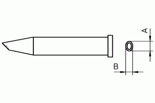 WELLER - Soldering tip XT Gullwing