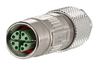 METZ CONNECT - Connector M12 X-coded IP67 te monteren