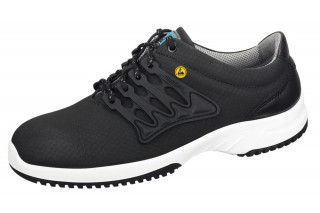 ABEBA - ESD shoes Uni6 black with steel toecap