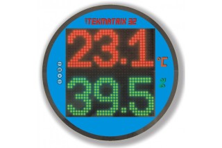 ITECO - TEKMATRIX 32, Humidity / Temperature Indicator with Alarm