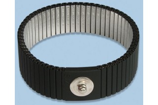  - Metal wrist strap, 4 mm stud, nonallergenic stainless steel