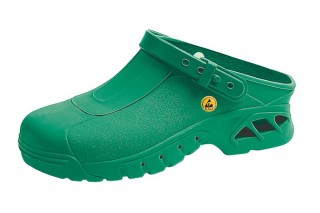 ABEBA - AUTO-KLAVIERBAR ESD clogs green