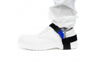  - ESD adjustable heel strap with clip fastener