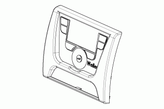 WELLER - Front plate WX