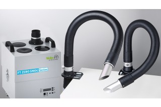 WELLER - Rookafzuigsysteem Zero Smog 4V Kit 2 met 2 afgeschuinde buizen