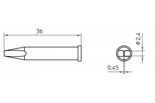 WELLER - Soldeerstift XT BSC