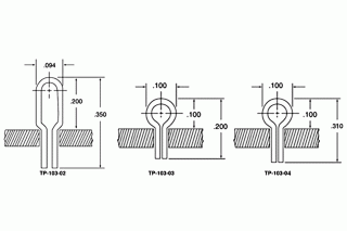 COMPONENTS CORPORATION - Test punt TP-103