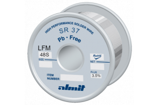 Almit - Solder wire SR 37 LFM-48-S / Sn96,5 Ag3,0 Cu0,5