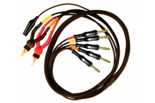 ELECTRO PJP - Kelvin clips - plugs lead