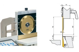 CAB - Maestro 6 circular upper blade, 185 mm (.70)