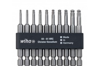 WIHA - Professionele bolvormige TORX bitset 70 mm