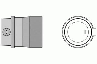 WELLER - TNA Hot air nozzle adapter for WTHA