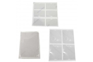  - Adhesive dissipative rigid document wallet