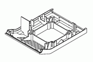 WELLER - Housing bottom WSD 81