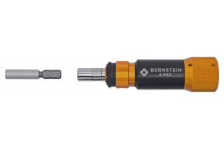 BERNSTEIN - Mini tournevis dynamométrique hex 6,35mm avec adaptateur hex 4mm