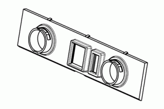 WELLER - Front plate connector for WX 2
