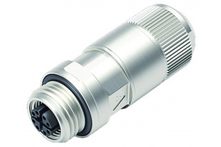 BINDER - M12-X, IDT connection, shieldable
