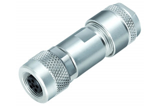 BINDER - M9 IP67, vrouwelijke kabelconnector, irisveer, afschermbaar