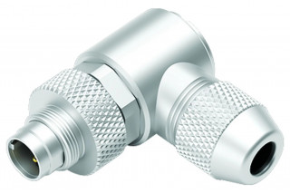 BINDER - M9 IP67, mannelijke haakse connector, afschermbaar
