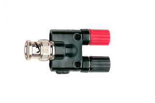 ELECTRO PJP - Male BNC adapter - 2 x 4mm binding posts