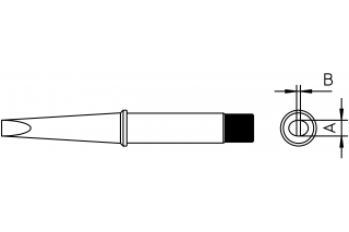 WELLER - Tips CT6 for soldering iron W101